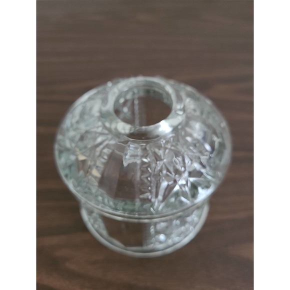 Fairy Lamp Indiana Glass Stars and Bars Top ONLY - Picture 2 of 6